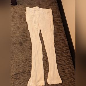 Michael Stars White Linen Pants